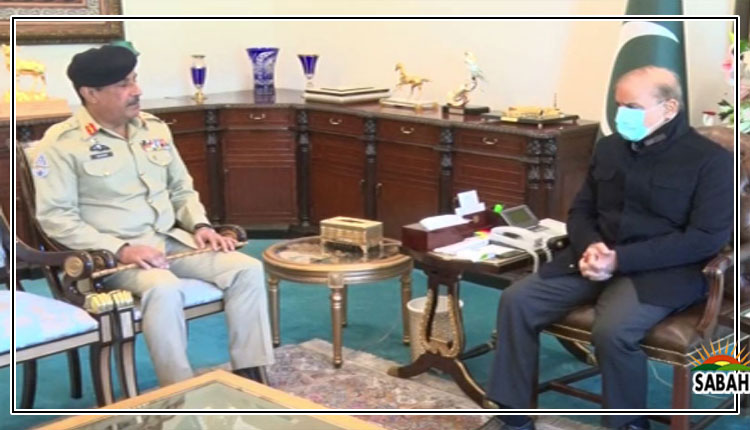 President Alvi Pm Shehbaz Laud Services Of Cjcsc General Nadeem Raza