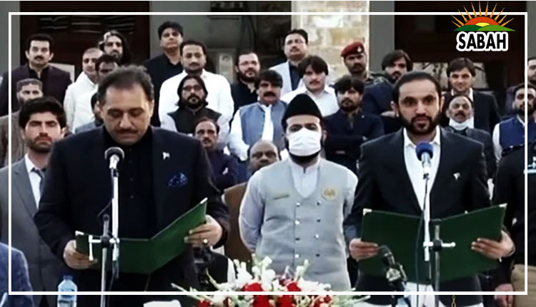 Mir Abdul Quddus Bizenjo takes oath as Balochistan CM