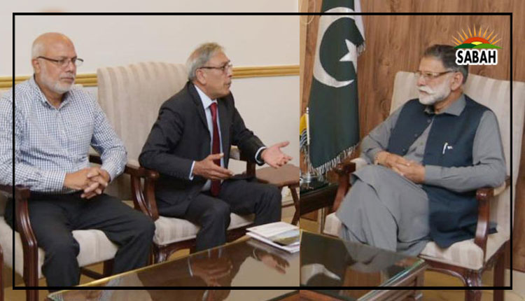 KC-EU’s Chair Ali Raza Syed meets AJK PM Sardar AQ Niazi