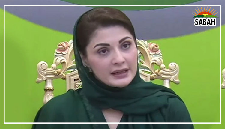 Sentences of the alleged audio tape of Mian Saqib Nisar are charge sheet against him: Maryam Nawaz