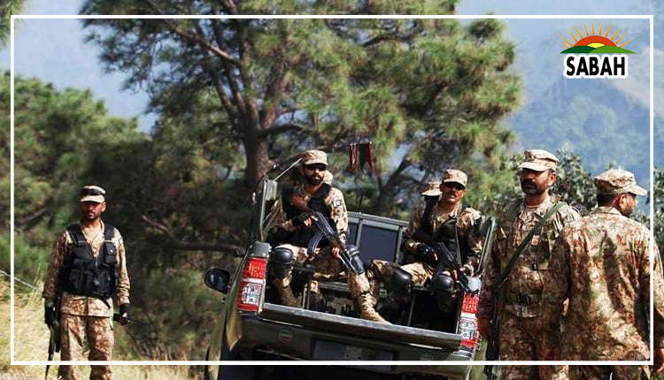 Naik Noor Merjan embraces Shahadat as terrorists fired at a military post in Shewa, North Waziristan