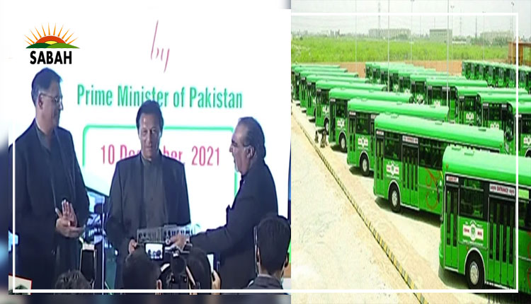 Imran Khan inaugurates trial operation of much-awaited Green Line project in Karachi