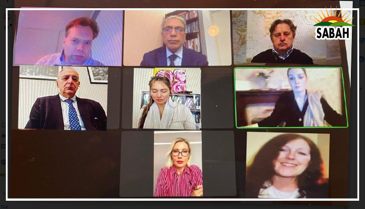 Speakers of a webinar ask civil societies of EU to play their effective role to stop human rights violations in IIOK