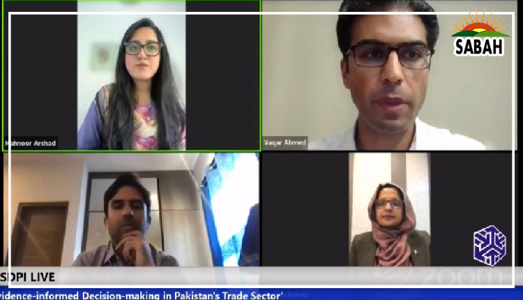 Experts stress need to prioritize evidence-based data in trade to depoliticize economy during SDPI webinar