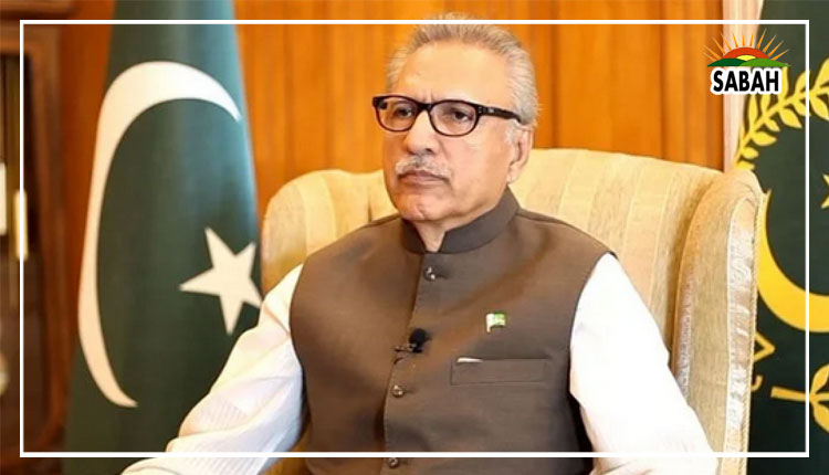 We will continue to provide our political, moral & diplomatic support to Kashmiris for their inherent right to self-determination: President Alvi