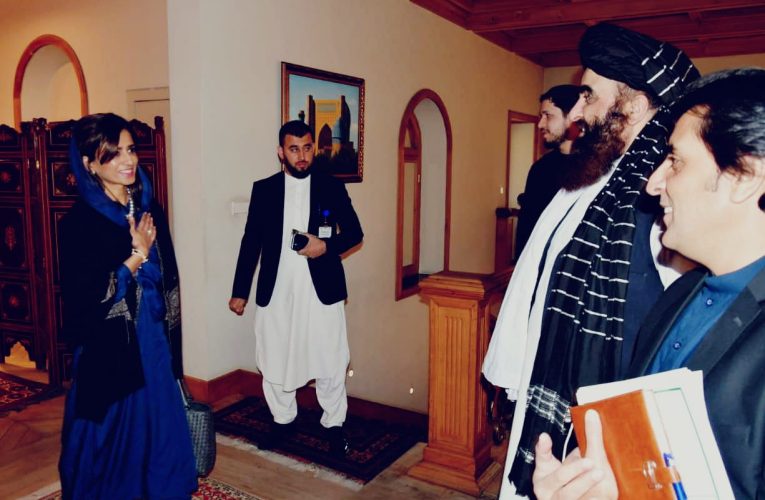 Hina Rabbani Khar holds political consultations with FM of Interim Afghan Govt, Amir Khan Muttaqi