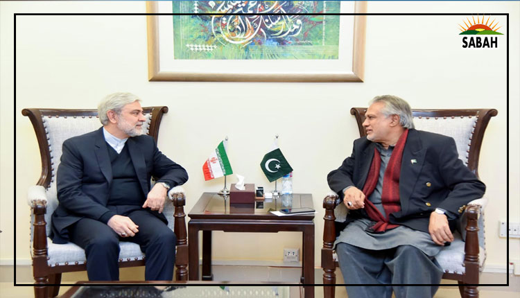 Ishaq Dar, Seyed Mohammad Ali Hosseini express their satisfaction on mutual bilateral relations