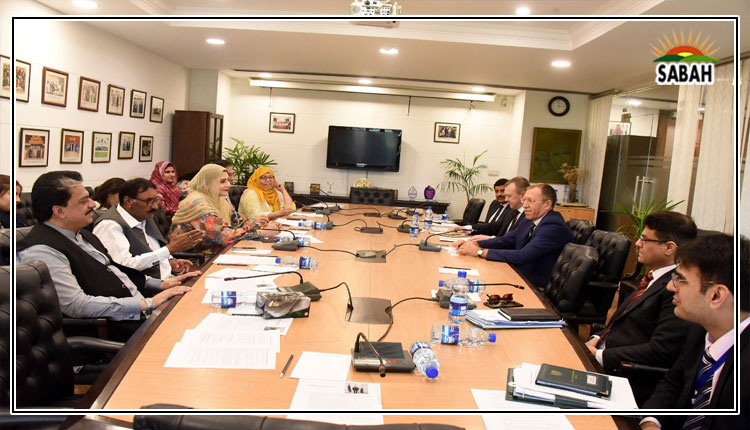 First meeting of Pakistan-Belarus Parliamentary Friendship Group held at National Assembly Secretariat, Islamabad