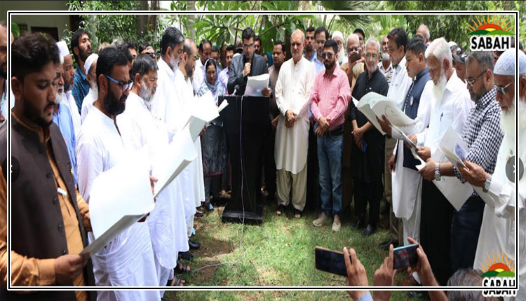 Chairmen & Vice Chairmen of 9 Towns of Karachi Municipal Corporation belong to JI take oath