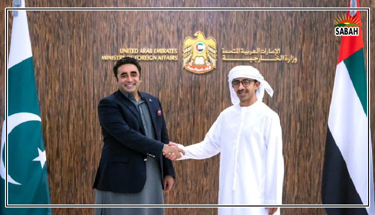 FM Bilawal, UAE FM Sheikh Abdullah Bin Zayed Al Nahyan reaffirm their joint resolve to strengthen mutually rewarding economic ties