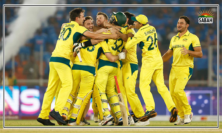 Australia defeats India by six wickets to lift the World Cup for sixth time at Narendra Modi Stadium in Ahmedabad