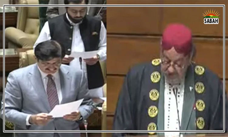 Newly-elected Sindh Assembly members take oath