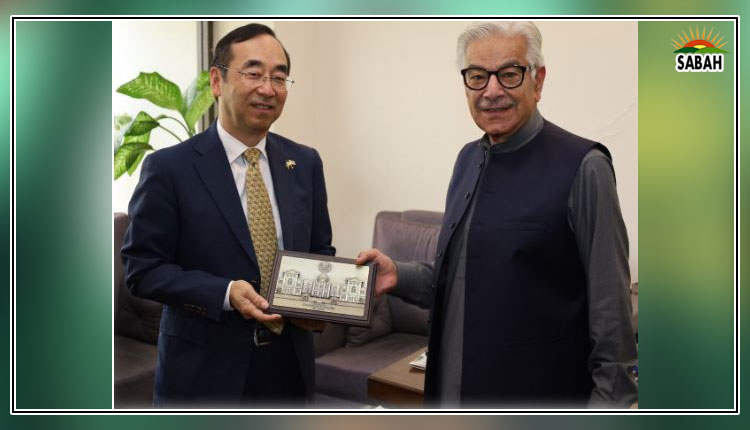 Pak-Japan diplomatic, military & economic relations are based on the principles of goodwill & mutual trust for each other: Khawaja Asif