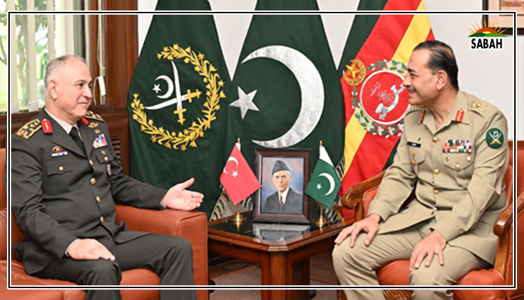 Chief of the Turkish General Staff General Metin Gürak commends Pakistan’s efforts in fostering regional peace & stability