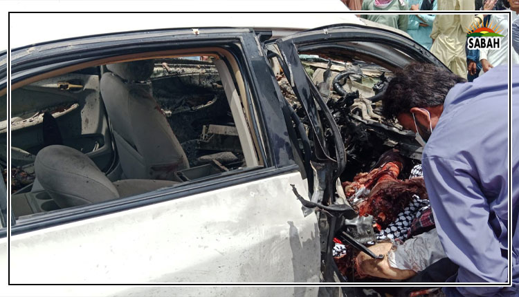 President Khuzdar Press Club Mohammad Siddiq Mengal, 2 others killed after vehicle hit with remote-controlled blast