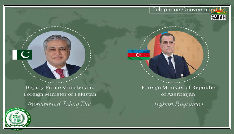 Ishaq Dar, Jeyhun Bayramov agree to further enhance mutually beneficial cooperation & advance high level engagement & dialogue