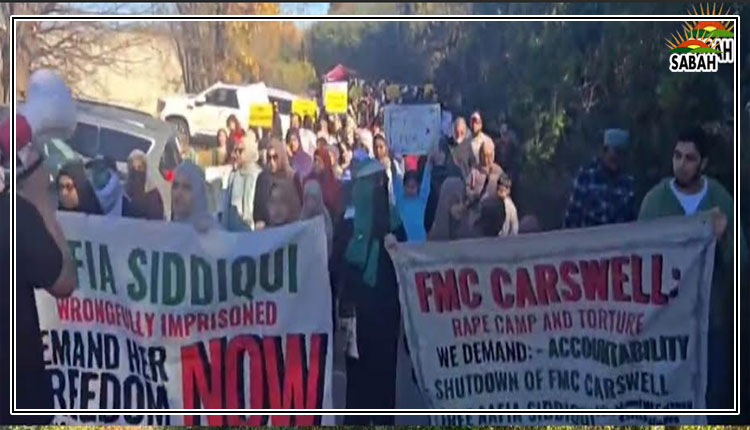 Big demo in Dallas demands release of Dr. Aafia Siddiqui